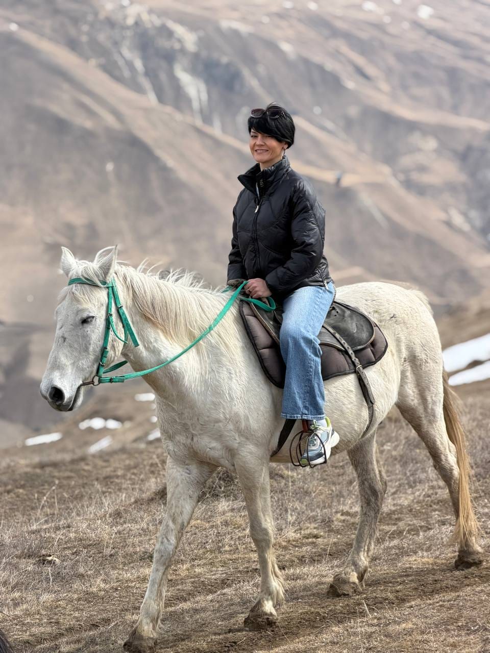 Конная прогулка в горах